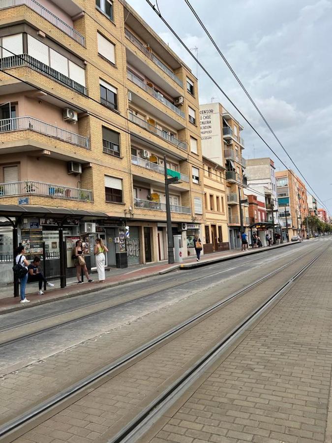 Esmeralda Apartment With Free Private Underground Parking Valencia Exteriör bild