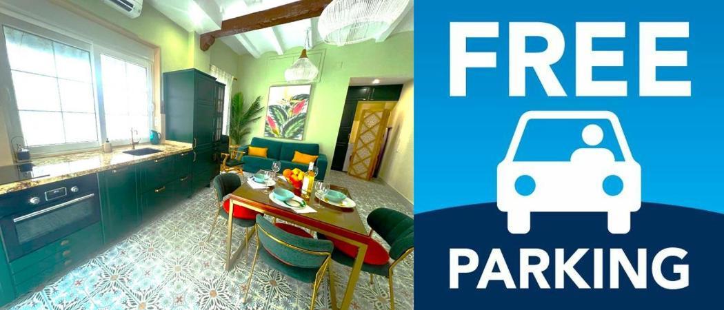 Esmeralda Apartment With Free Private Underground Parking Valencia Exteriör bild